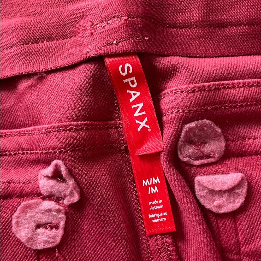 SPANX red/Pink Pants - Picture 9 of 11